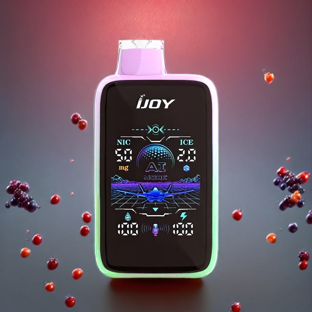IJOY Uranus Mate 40000 Puffs Einweg-Vape Grape Blow Pop – 1100mAh, 20ML, Typ-C, Schweiz Großhandel