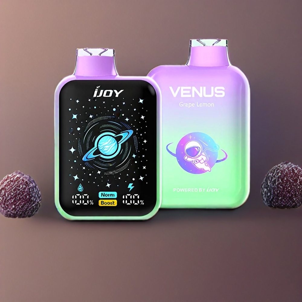 IJOY VENUS 25000 Puffs Einweg-Vape Grape Lemon (20ML, 900 mAh, TYPE-C) Schweiz großhandel