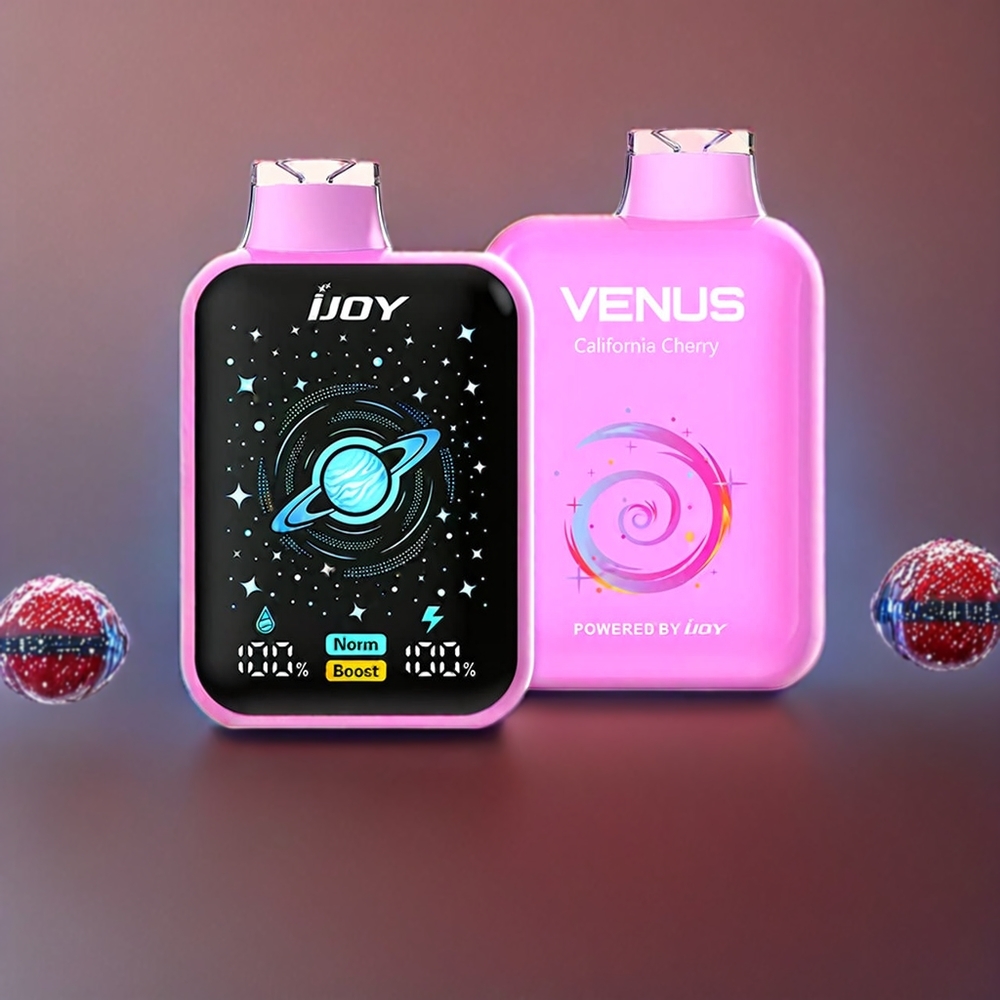 IJOY VENUS 25000 Puffs Einweg-Vape Kalifornische Kirsche – 20ML, 900 mAh, TYPE-C, Schweiz Großhandel