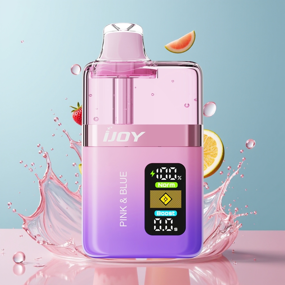IJOY XP50000 Einweg-Vape Pink & Blau (Rosa & Blau) – Schweiz Großhandel, 50000 Züge, 50mg/ml, 1000 mAh