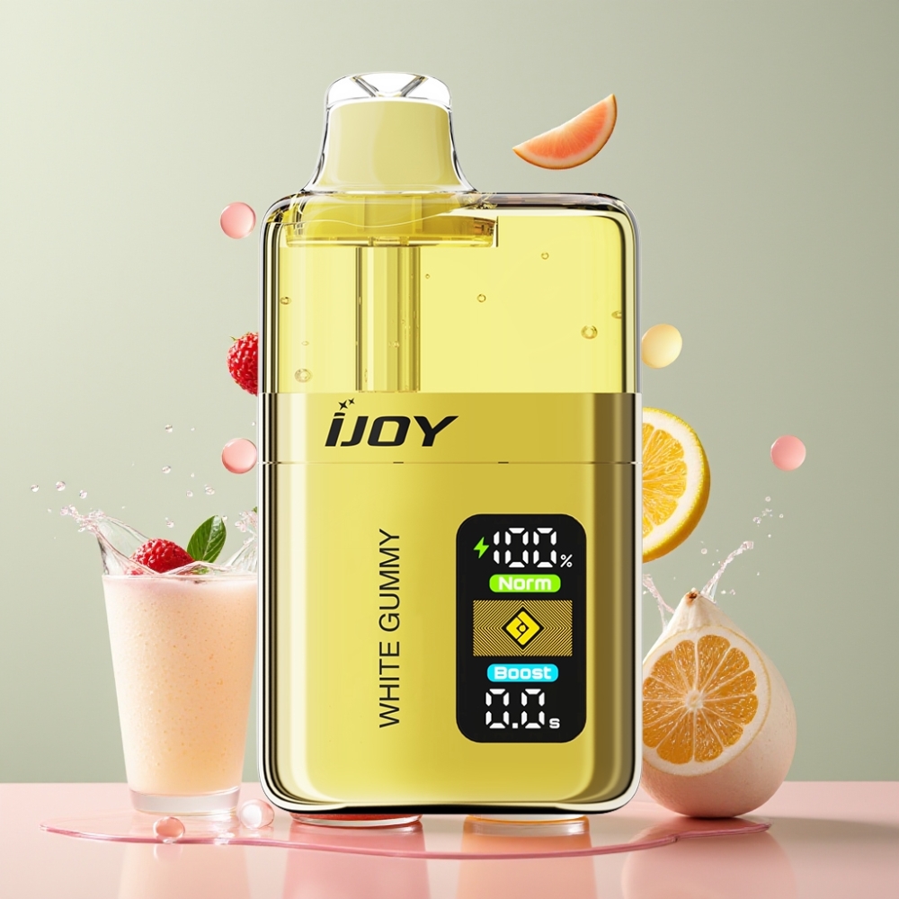 IJOY XP50000 Einweg-Vape Weiße Gummibärchen - 50000 Puffs, 50mg/ml, 1000 mAh, Schweiz Großhandel