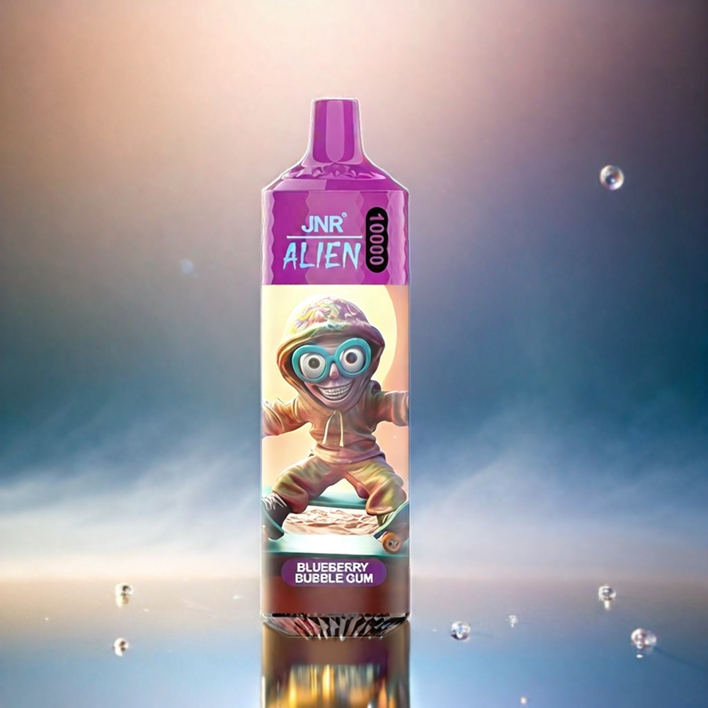 JNR Alien 10000 Puffs Blueberry Bubble Gum 20ml 850mAh Type-C Schweiz Großhandel