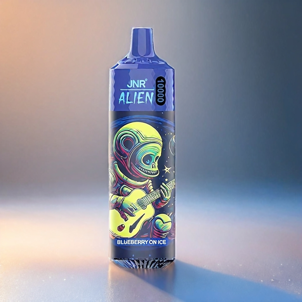 JNR Alien 10000 Puffs Blueberry On Ice – 10000 Züge, 850mAh, Type-C, RGB-LED – Schweiz Großhandel
