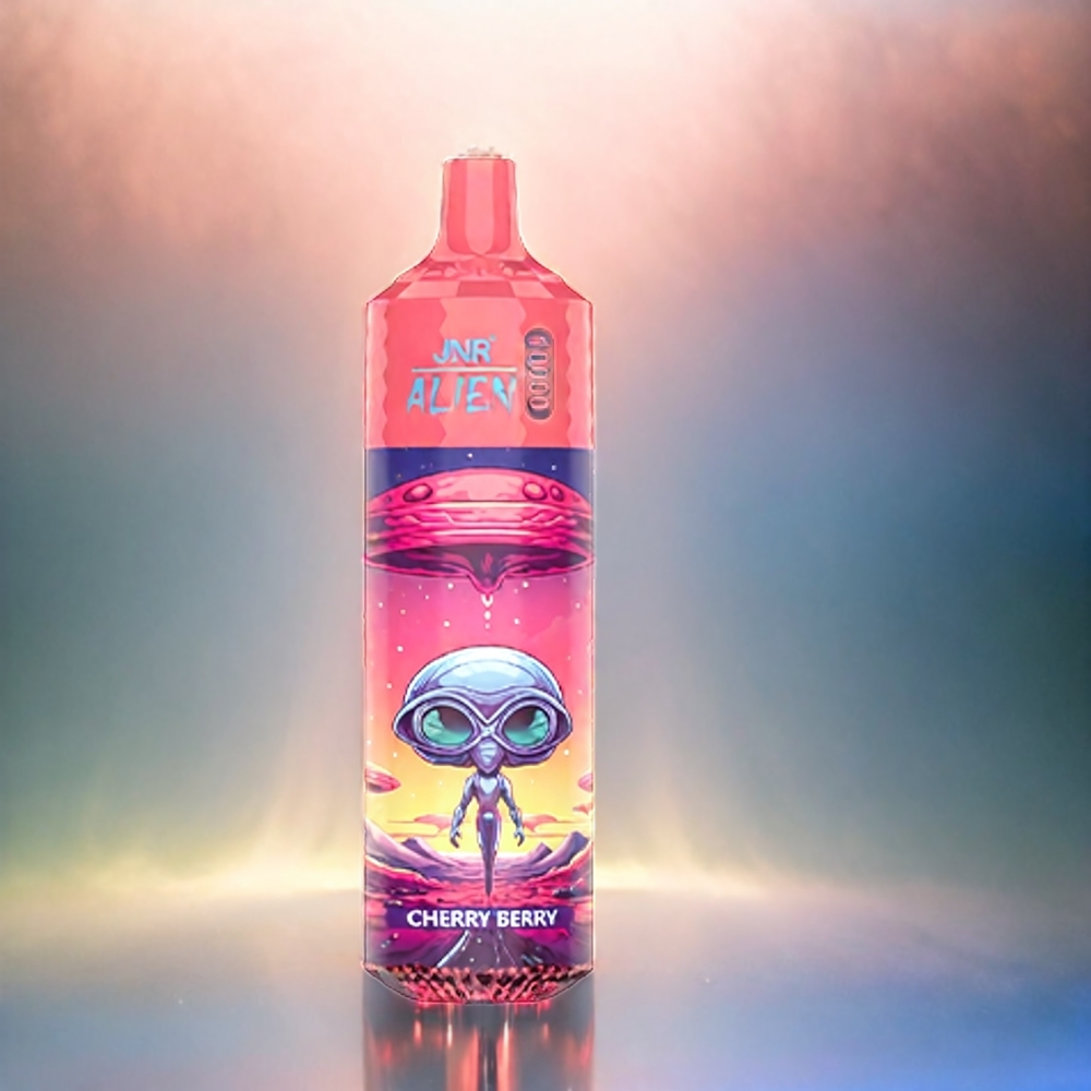 JNR Alien 10000 Puffs Cherry Berry 20ml E-Liquid 850mAh Batterie Type-C Schnellladung Schweiz Großhandel