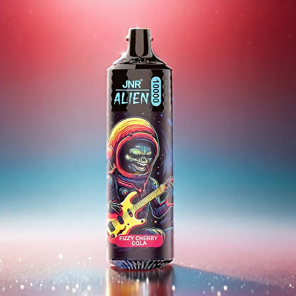 JNR Alien 10000 Puffs Fizzige Kirsch-Cola – 850mAh, 20ml, Type-C, Schweiz Großhandel