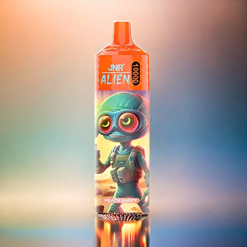 JNR Alien 10000 Puffs Peach Berry (20ml E-liquid, 850mAh, Typ-C Schnellladung) Schweiz Großhandel