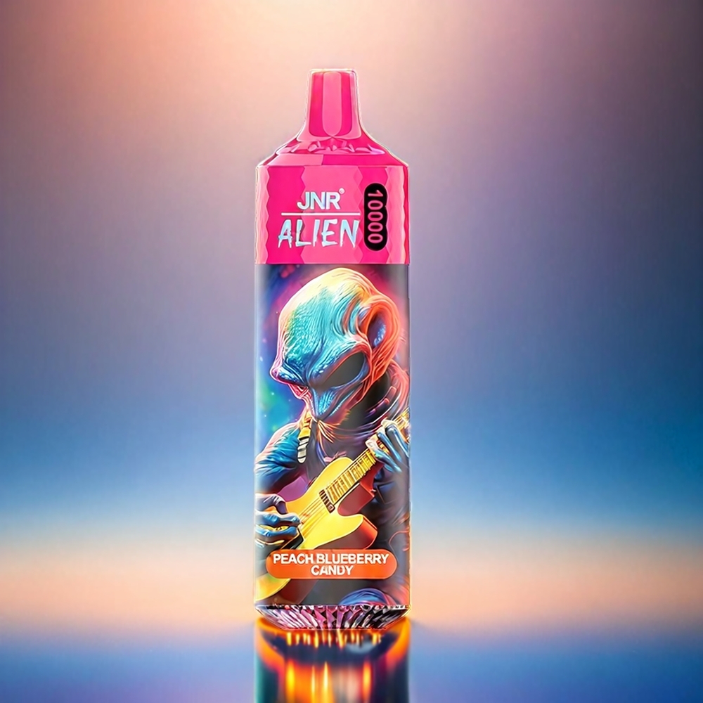JNR Alien 10000 Puffs Peach Blueberry Candy 850mAh 20ml Type-C Schweiz Großhandel