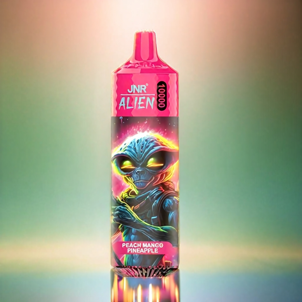 JNR Alien 10000 Puffs Peach Mango Ananas Schweiz Großhandel 850mAh 20ml Type-C RGB