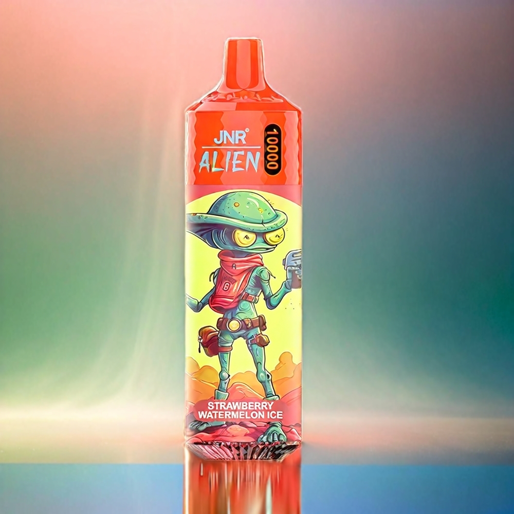 JNR Alien 10000 Puffs Schweiz Großhandel – 850mAh, 20ml E-Liquid, Typ-C Schnellladung – Erdbeer-Wassermelone-Eis