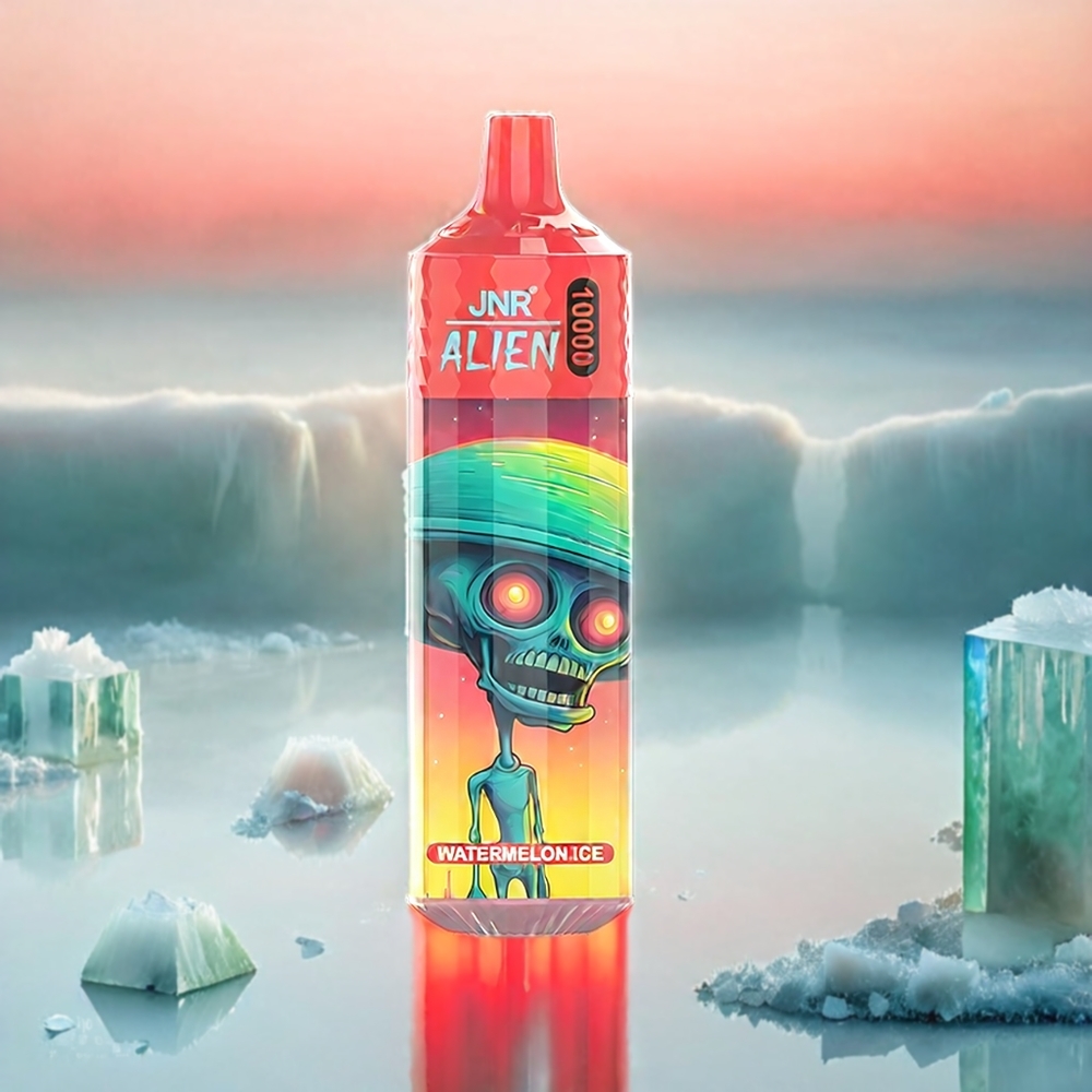 JNR Alien 10000 Puffs Schweiz Großhandel – 850mAh, 20ml E-Liquid, Typ-C Schnellladung, Wassermelone-Eis