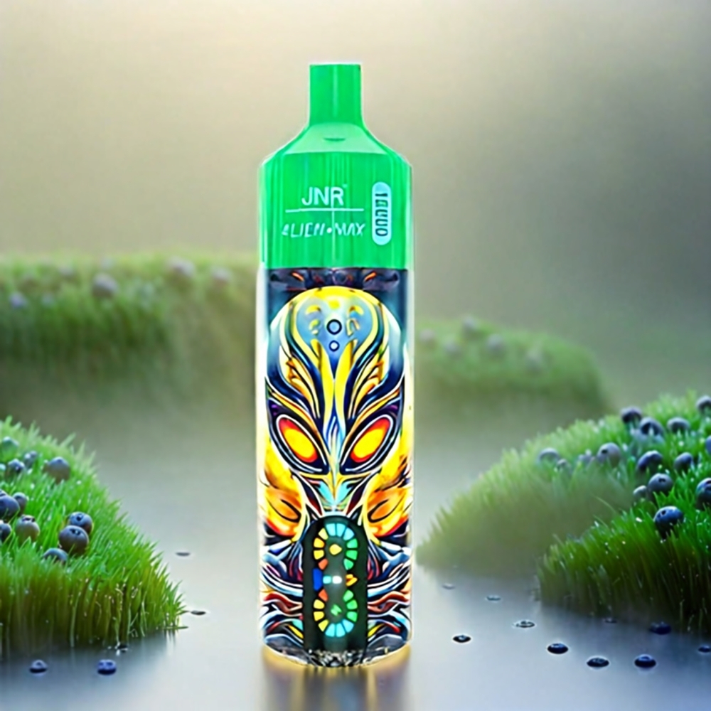 JNR Alien Max 18000 Puffs Blueberry Kiwi (Blaubeere-Kiwi) mit Smart LED Display, Dual Mesh Coil, 850mAh Akku – Schweiz Großhandel