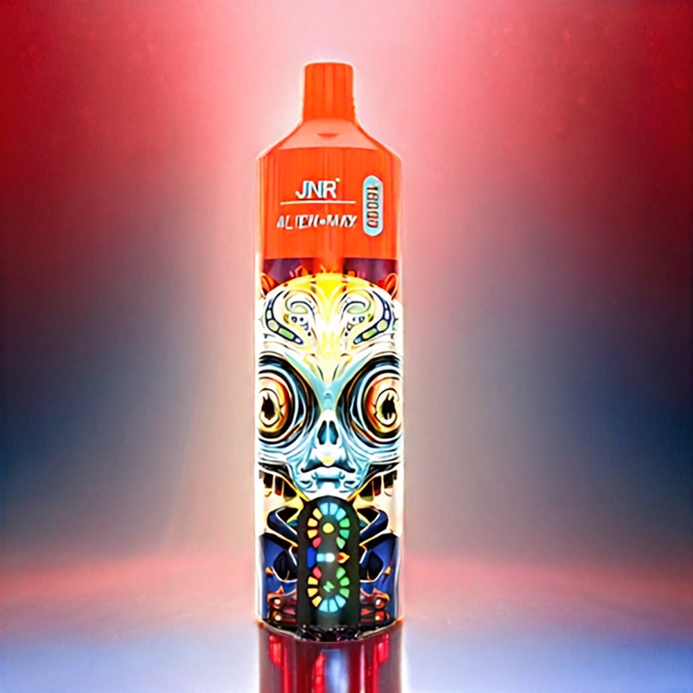 JNR Alien Max 18000 Puffs Schweiz Großhandel – Smart LED Display, 20 Geschmäcke, 850mAh, Type-C, Erdbeere Himbeere Kirsche