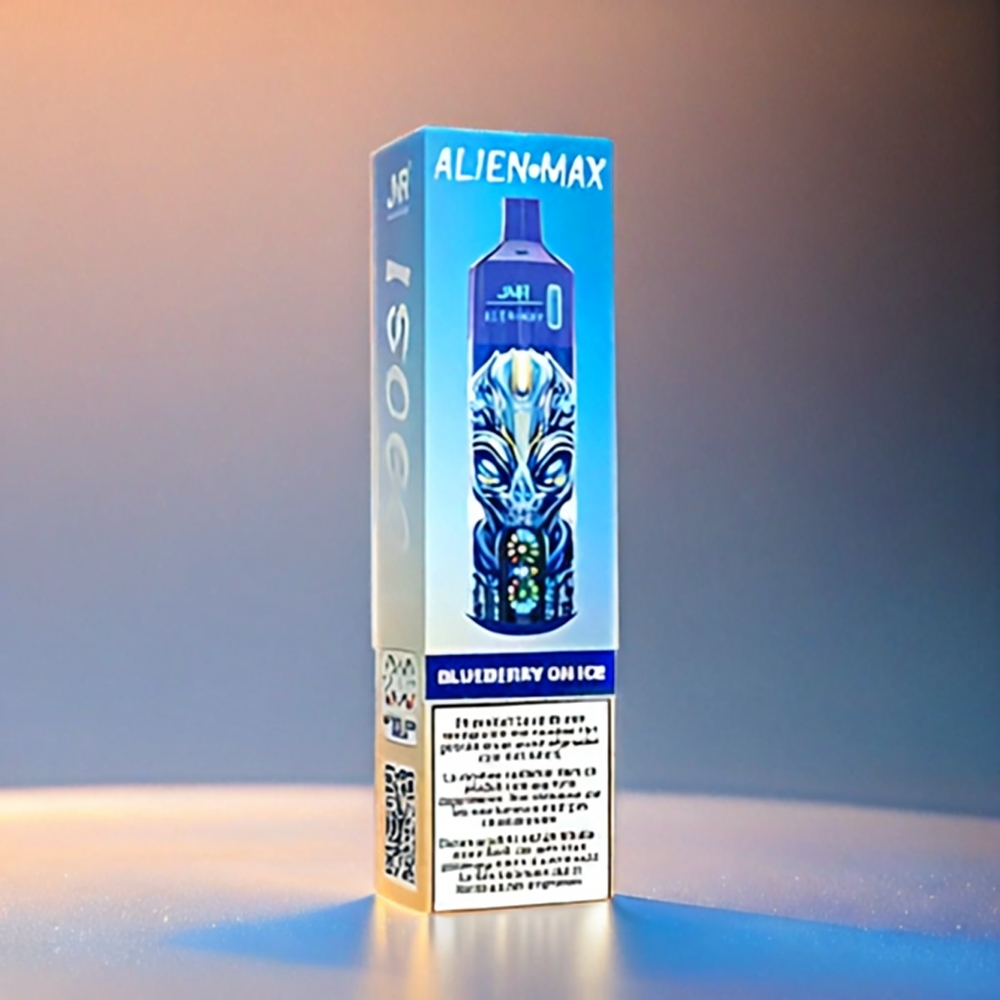 JNR Alien Max 18000 Puffs – Smart LED Display, Dual Mesh Coil & Dual Core, 28ml E-liquid, Blueberry On Ice, Schweiz großhandel