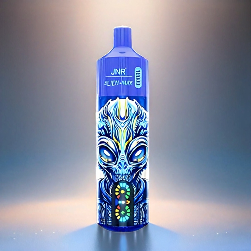 JNR Alien Max 18000 Puffs – Smart LED Display, Dual Mesh Coil & Dual Core, 28ml E-liquid, Blueberry On Ice, Schweiz großhandel
