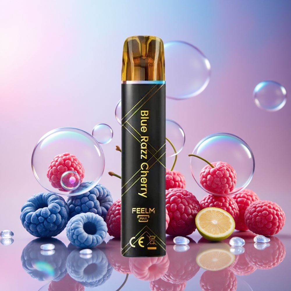 JNR Black&Golden 600+200 Puffs Einweg-Vape Blau-Himbeere-Kirsche 800 Puffs 550mAh 2ml Schweiz großhandel