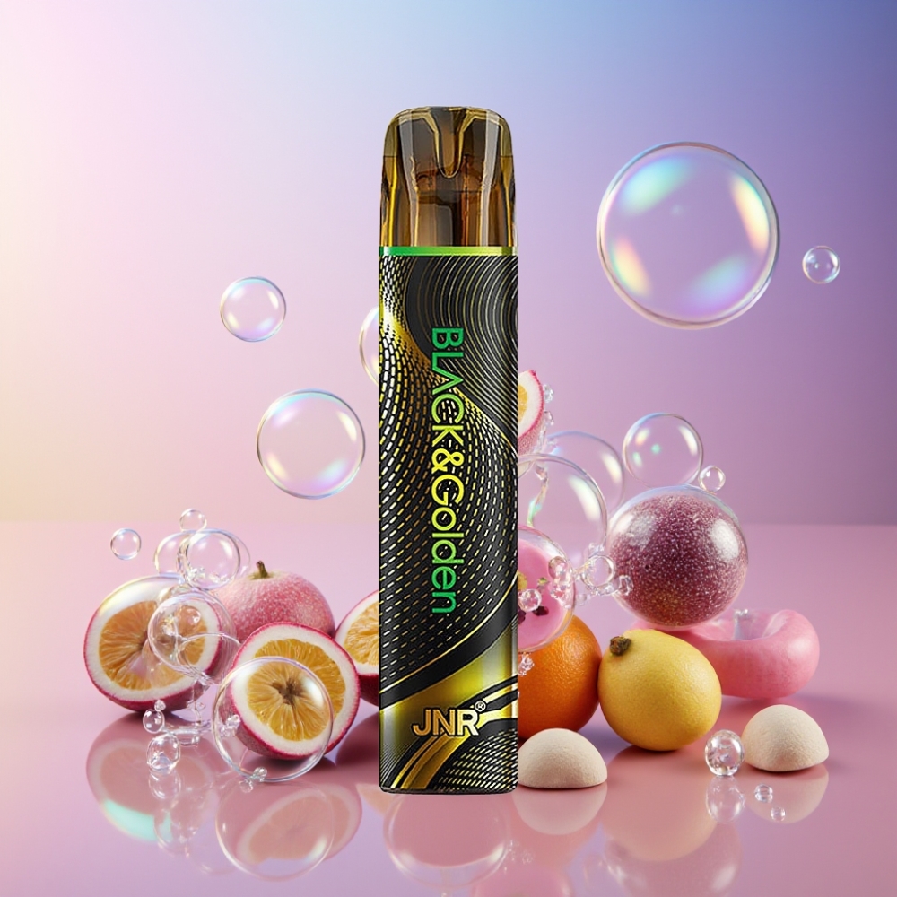 JNR Black&Golden 600+200 Puffs Einweg-Vape Passion Monster 800 Puffs 550mAh 2ml Schweiz großhandel