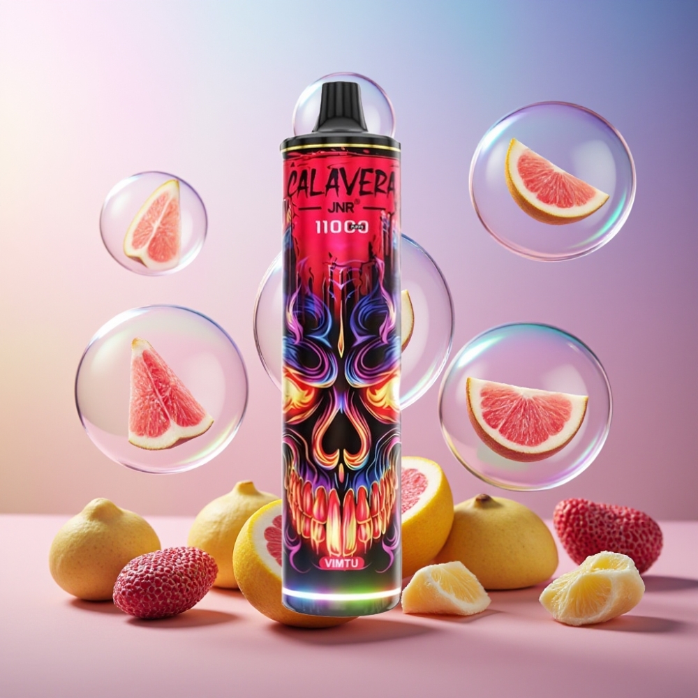 JNR Calavera 11000 Puffs Einweg-Vape Schweiz Großhandel mit 850mAh Akku, 21ml E-Liquid & Typ-C-Ladung