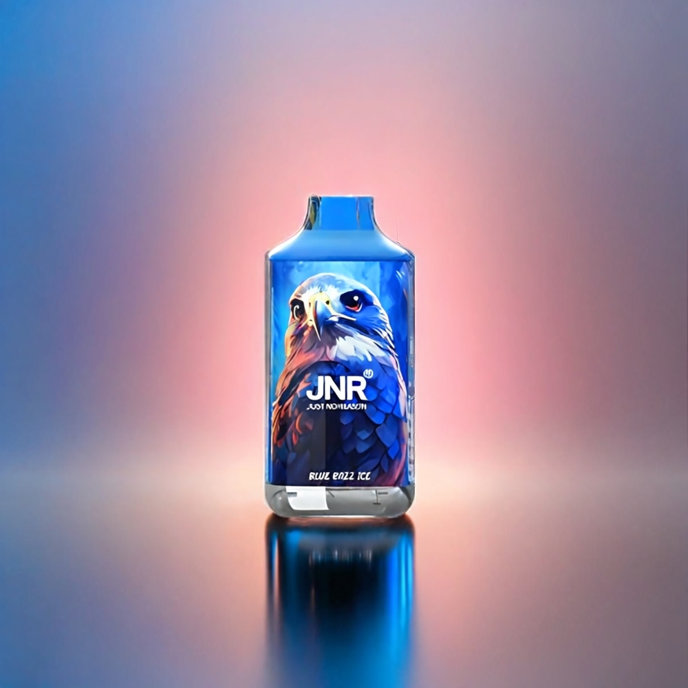JNR Falcon 16000 Puffs - 850 mAh, 22ml, Dual Mesh Coil, Schweiz Großhandel - Blue Razz Ice