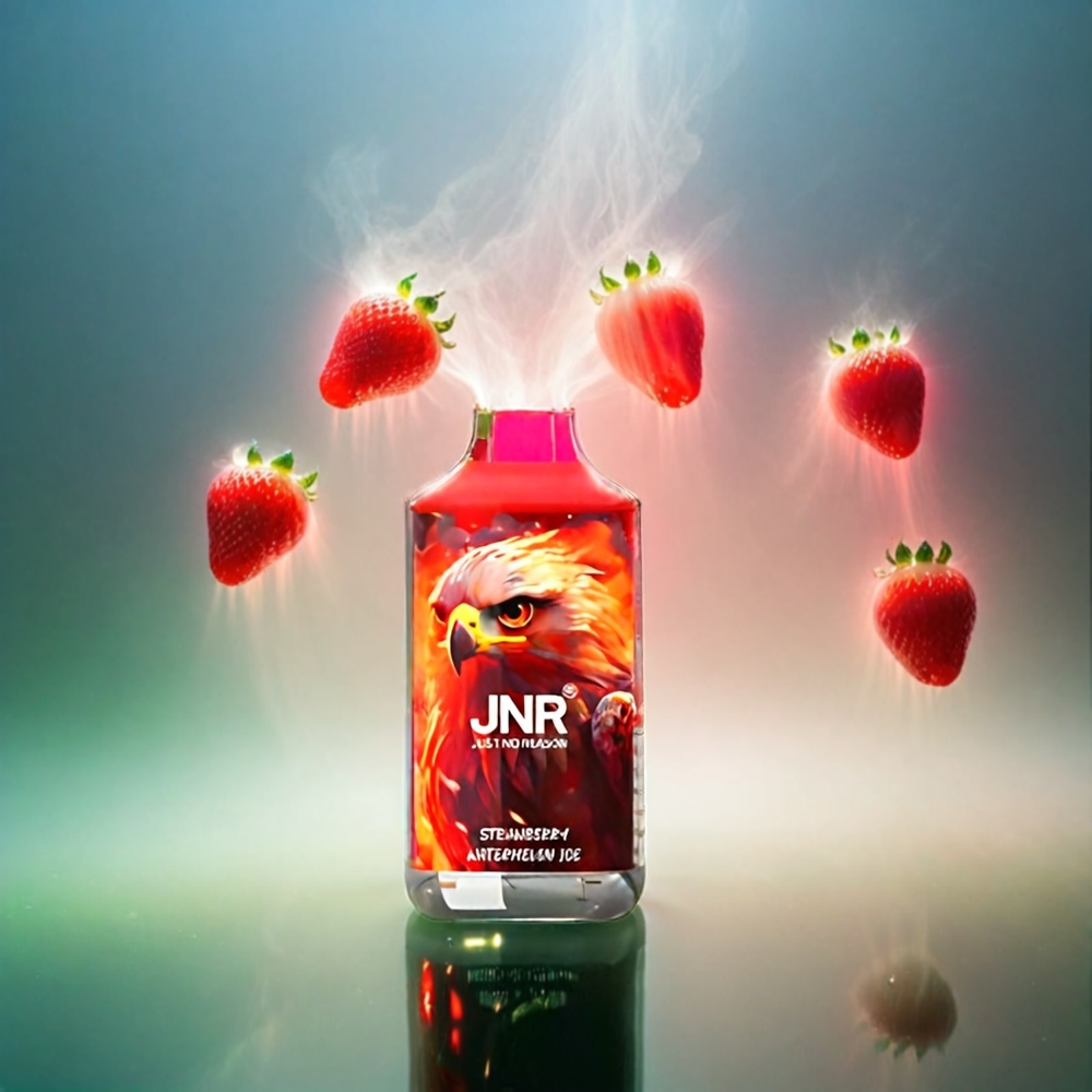 JNR Falcon 16000 Puffs – 850 mAh, 22ml, Dual Mesh Coil, Schweiz Großhandel – Erdbeer Wassermelone Eis