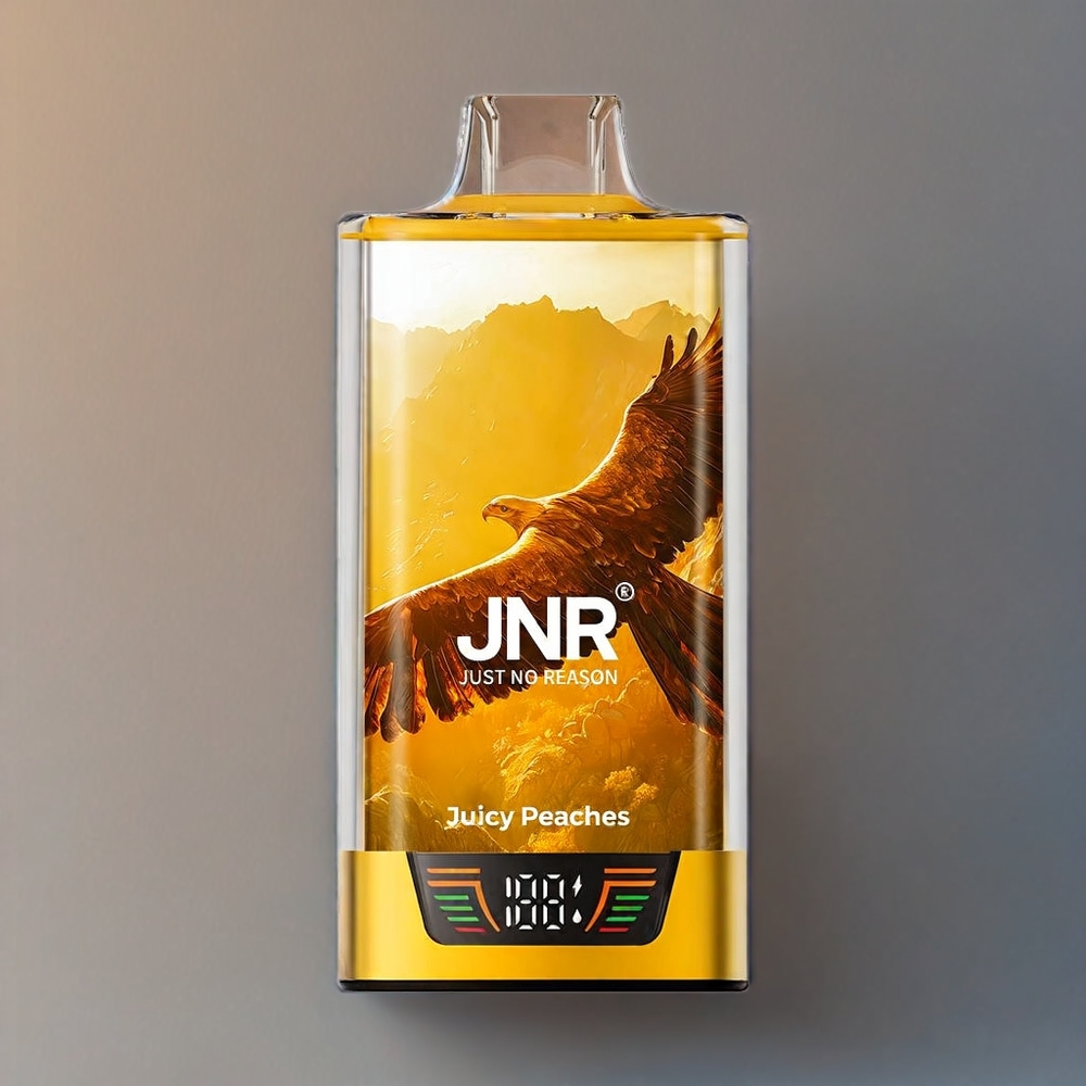 JNR Falcon Pro 28000 Schweiz Großhandel - 28000 Puffs, 30ml E-Liquid, Dual Mesh Coil, Juicy Peaches Geschmack
