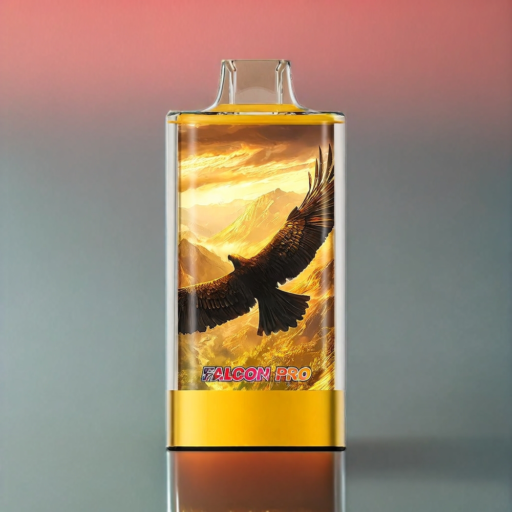JNR Falcon Pro 28000 Schweiz Großhandel - 28000 Züge, 30ml E-Liquid, Smart Screen, Dual Mesh Coil, Pfirsich Mango Wassermelone