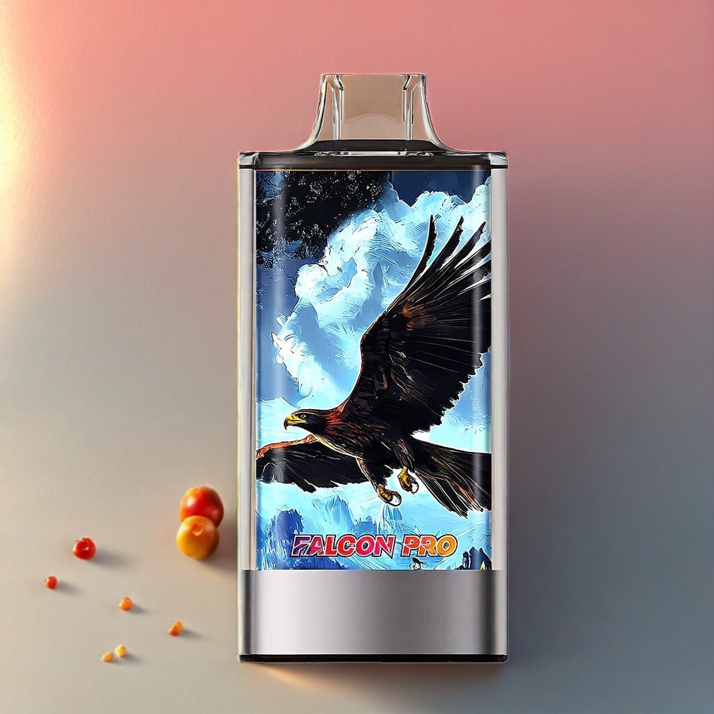 JNR Falcon Pro 28000 Schweiz Großhandel - Weißer Pfirsich Razz, 28000 Züge, 30ml E-Liquid, Smart Screen