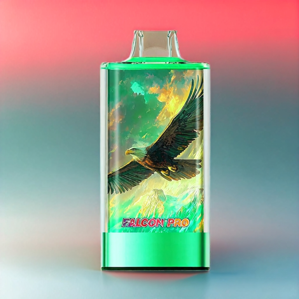 JNR Falcon Pro 28000 Schweiz Großhandel mit 28000 Zügen, 30ml E-Liquid, Smart Screen, Dual Mesh Coil, Kiwi Wassermelone Eis