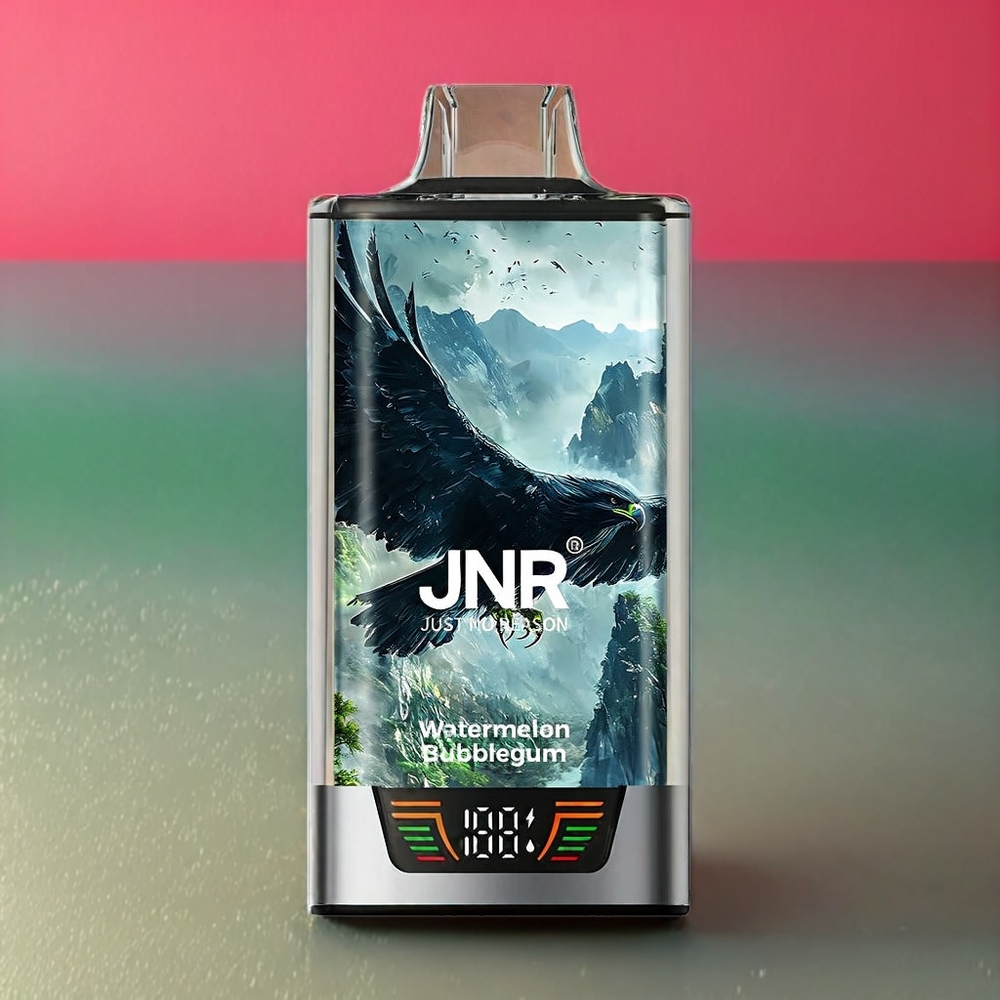 JNR Falcon Pro 28000 Wassermelonen-Bubblegum Schweiz großhandel mit 30ml E-Liquid, Dual Mesh Coil, Smart Screen