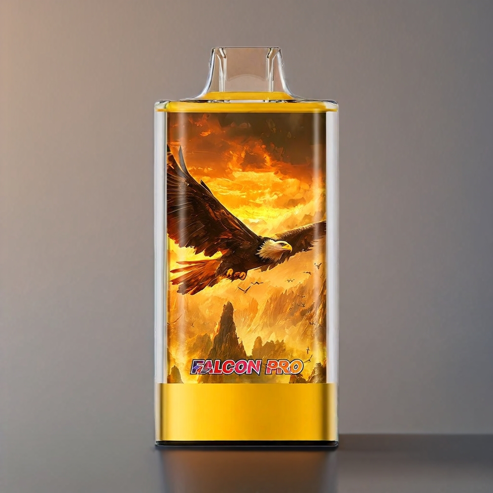 JNR Falcon Pro 28000 mit 30ml E-Liquid, Dual Mesh Coil, 950mAh Akku, Type-C, Mango-Passionsfrucht - Schweiz Großhandel