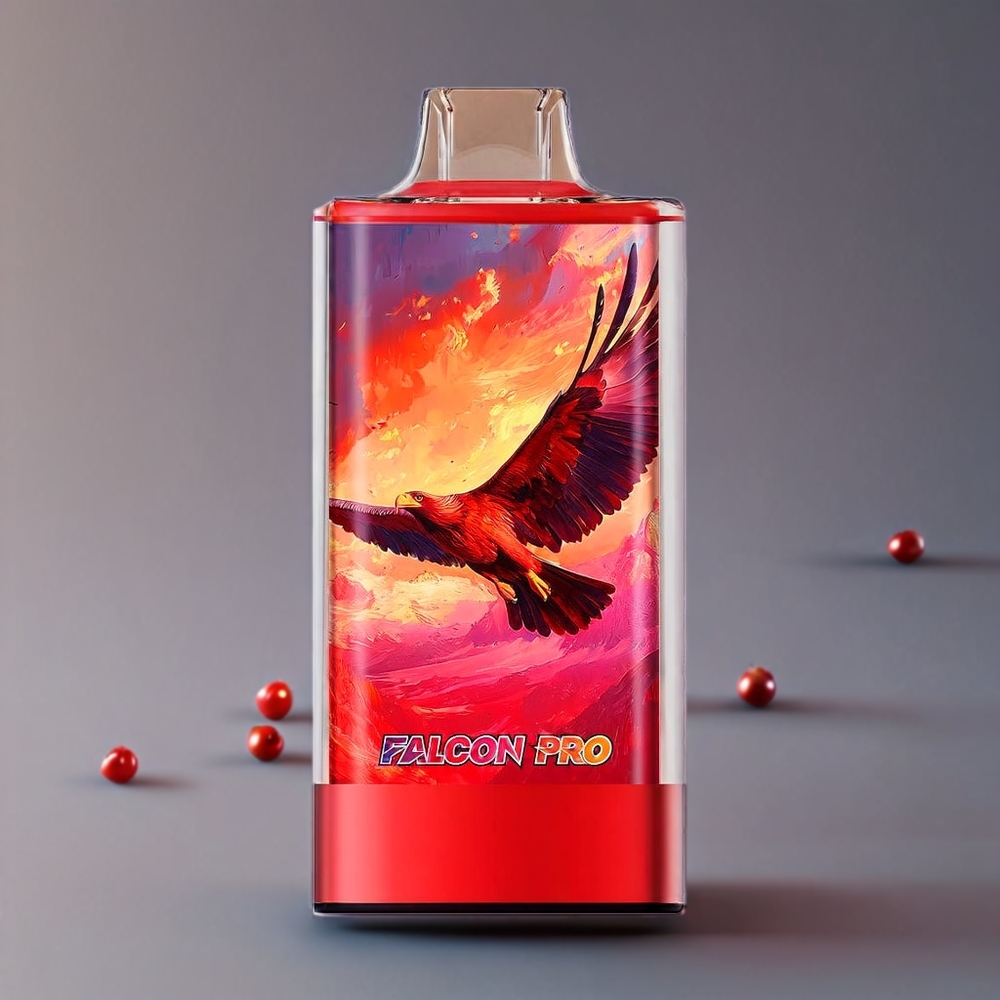 JNR Falcon Pro 28000 mit 30ml E-Liquid, Smart Screen, Dual Mesh Coil, 950 mAh, Type-C - Kirsch Cola - Schweiz großhandel