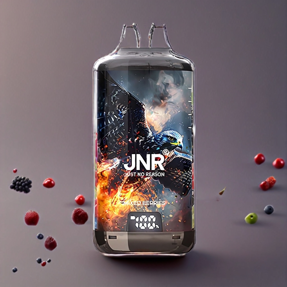 JNR Falcon X⁺ 28000 Schweiz Großhandel – Sichtbare E-Liquid Füllstände, 28000 Züge, Top-Refill-Design, Mixed Berries