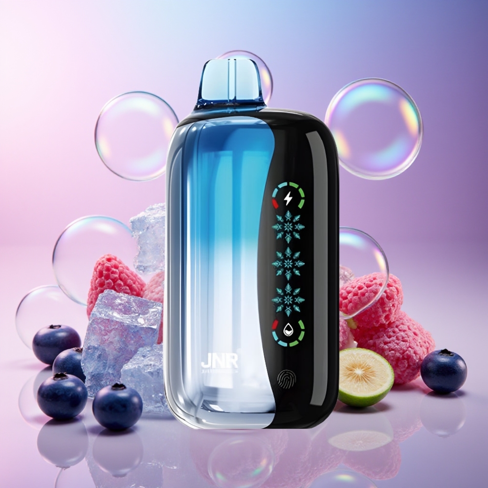 JNR Flex Ice 21000 Puffs Einweg-Vape Blaubeere-Eis, 26ml E-Liquid, 1000mAh, Schweiz Großhandel