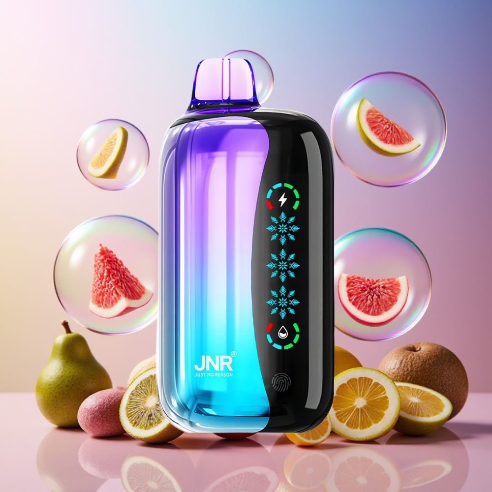 JNR Flex Ice 21000 Puffs Einweg-Vape Kiwi Passionsfrucht Guave – Ice Adjustable, 26ml E-Liquid, 1000mAh, Schweiz Großhandel