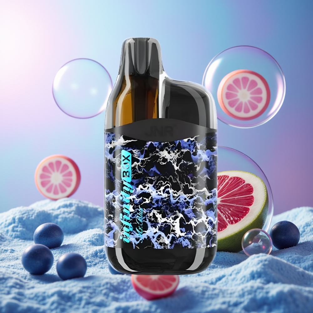 JNR Infinity Box 10700 Puffs Einweg-Vape Mr Blau – 15ml E-Liquid, 2200mAh, 2% Nikotin, Schweiz Großhandel