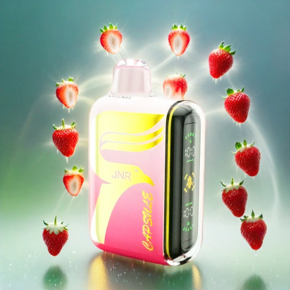 JNR Capsule 15000 Puffs – 850mAh, 20ml, Dual Mesh Coil, Strawberry Watermelon Ice, Schweiz Großhandel