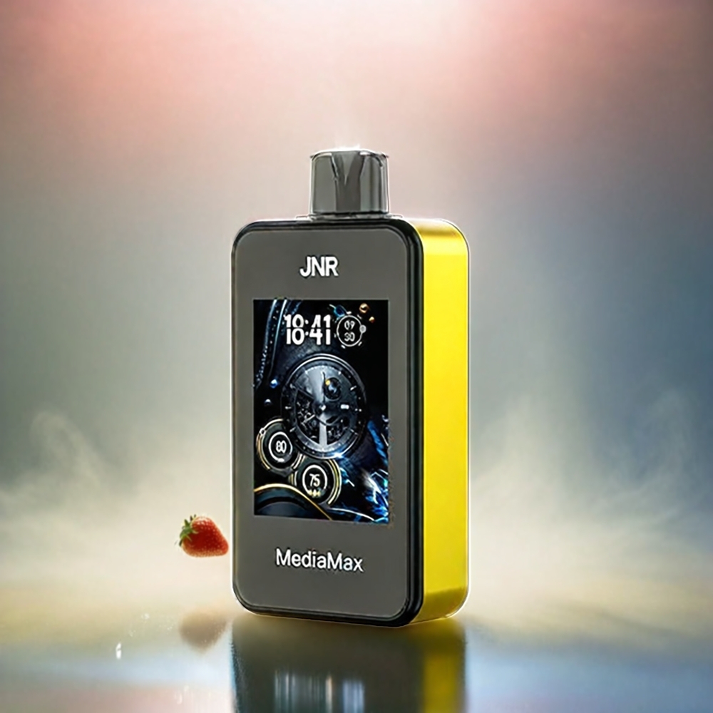 JNR MediaMax 40000 Puffs Schweiz Großhandel – Erdbeer-Banane, 21mL, 1000mAh, Typ-C Schnellladung