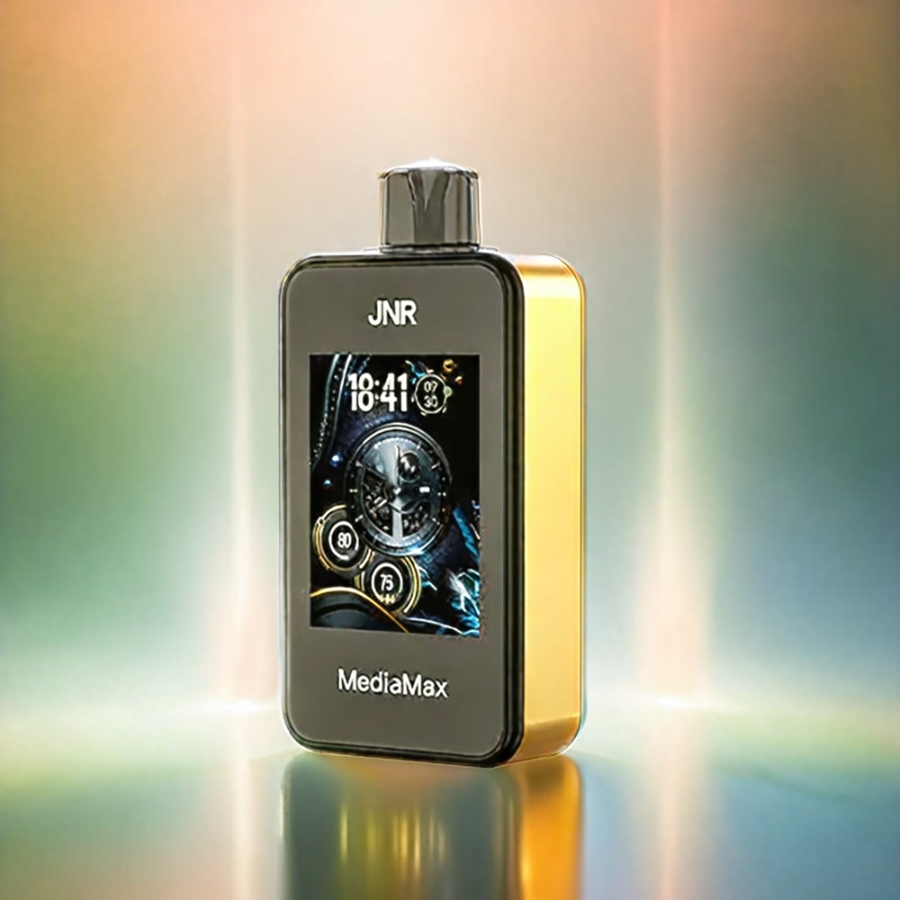 JNR MediaMax 40000 Puffs Schweiz großhandel – 21mL, 5%, Dual Mesh Coil, Typ-C – Peach Mango Watermelon (Pfirsich Mango Wassermelone)