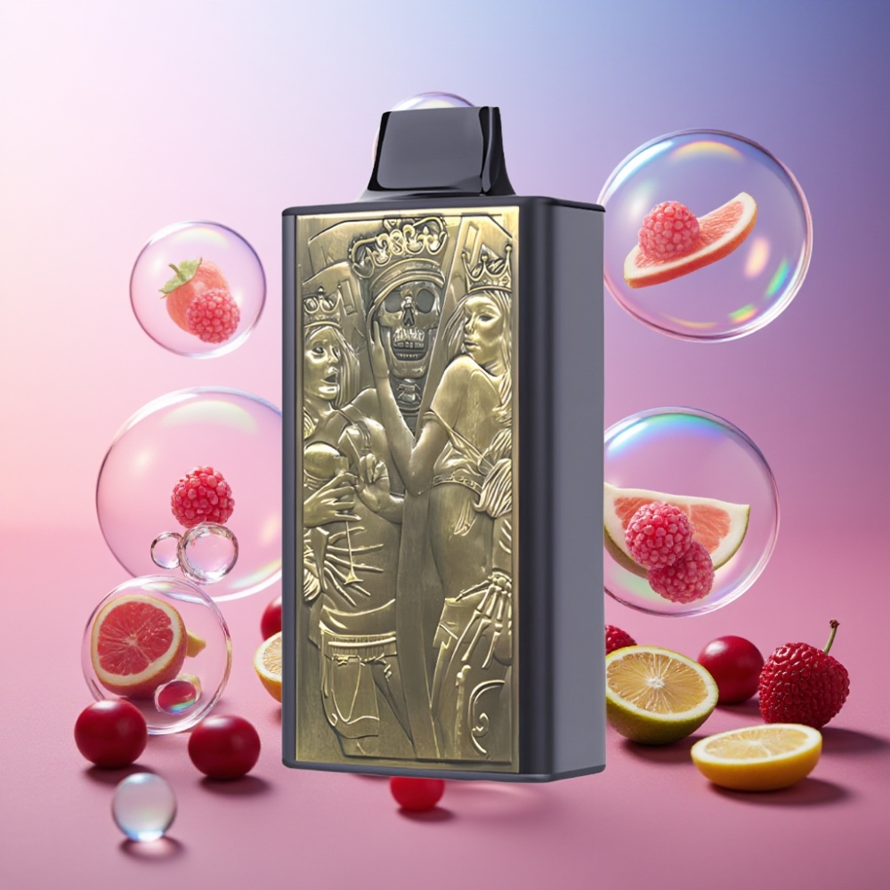 JNR Mega Box 25000 Puffs Einweg-Vape Kirsch-Beere, 30ml E-Liquid, 850mAh Akku, Dual Mesh Coil, Schweiz Großhandel