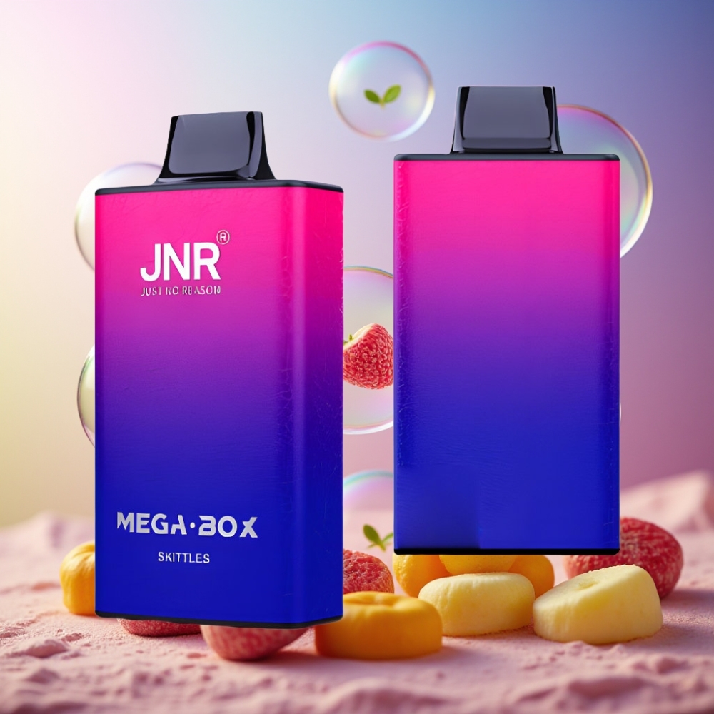 JNR Mega Box 25000 Puffs Einweg-Vape Skittles (30ml, 850mAh, Typ-C Schnellladung) Schweiz großhandel