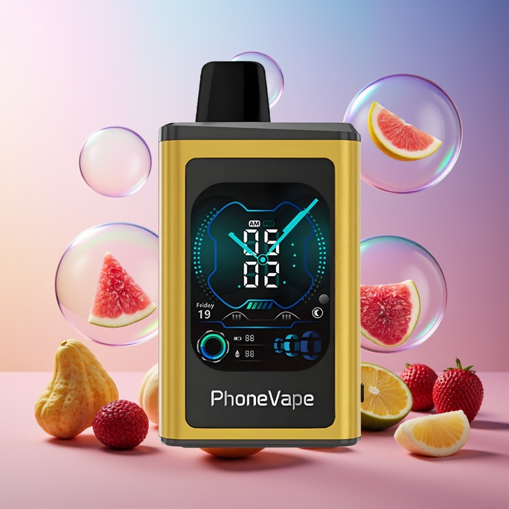 JNR PhoneVape 30000 Züge Einweg-Vape Schweiz Großhandel – 850mAh, Typ-C, Turbo-Modus, App-gesteuert
