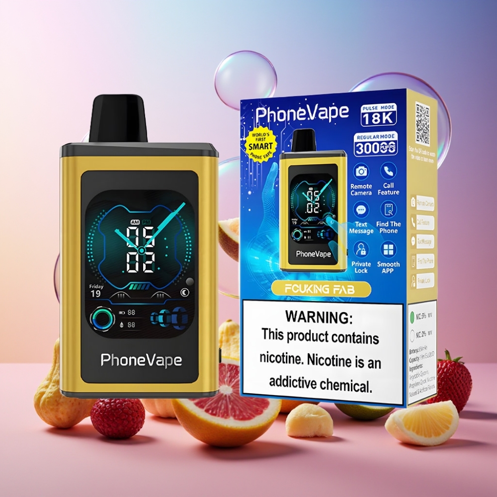 JNR PhoneVape 30000 Züge Einweg-Vape Schweiz Großhandel – 850mAh, Typ-C, Turbo-Modus, App-gesteuert