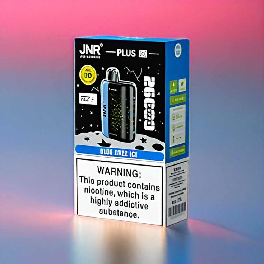 JNR Plus-X 26000 Puffs Schweiz Großhandel – 28ml, Dual Mesh Coil, Type-C Quick Charge, Blue Razz Ice