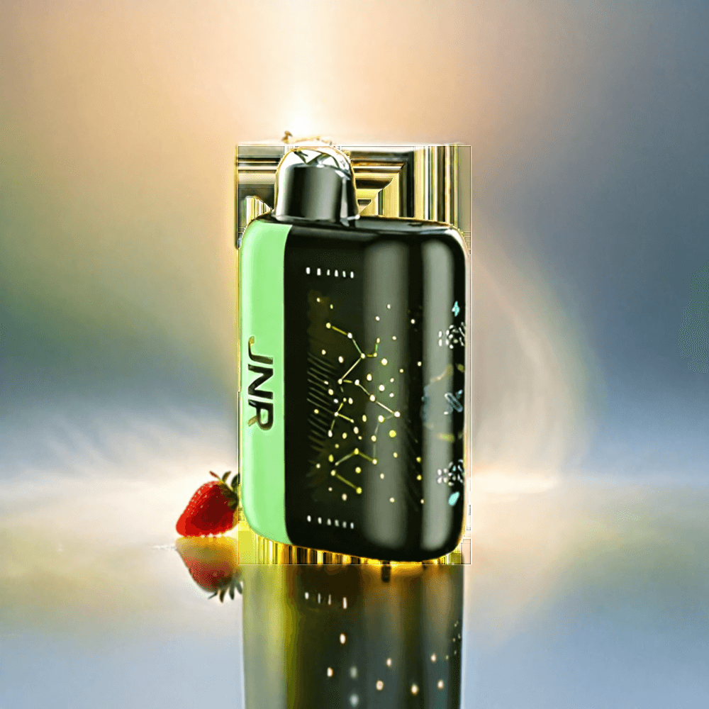 JNR Plus-X 26000 Puffs Schweiz Großhandel – 28ml E-Liquid, 850 mAh, Typ-C, Dual Mesh Coil, Erdbeer-Kiwi