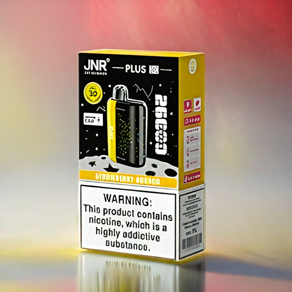 JNR Plus-X 26000 Puffs Schweiz Großhandel 850mAh 28ml Dual Mesh Coil Erdbeer-Banane
