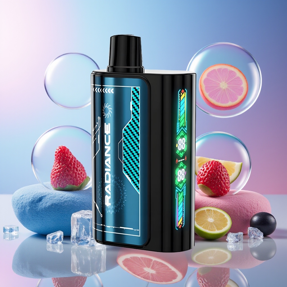 JNR Radiance 31000 Puffs Einweg-Vape Blau-Razz Eis – 28ml E-Liquid, 950 mAh Akku, Schweiz Großhandel