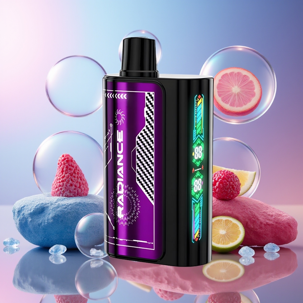 JNR Radiance 31000 Puffs Einweg-Vape Blau-Razz Kirsche – 28ml E-Liquid, 950 mAh Akku, Schweiz Großhandel