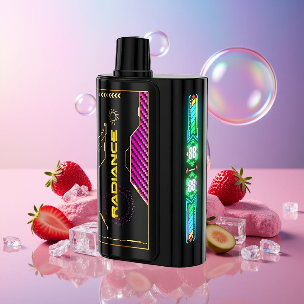 JNR Radiance 31000 Puffs Einweg-Vape Erdbeer-Eis – 28ml E-Liquid, 950 mAh Akku, Schweiz Großhandel