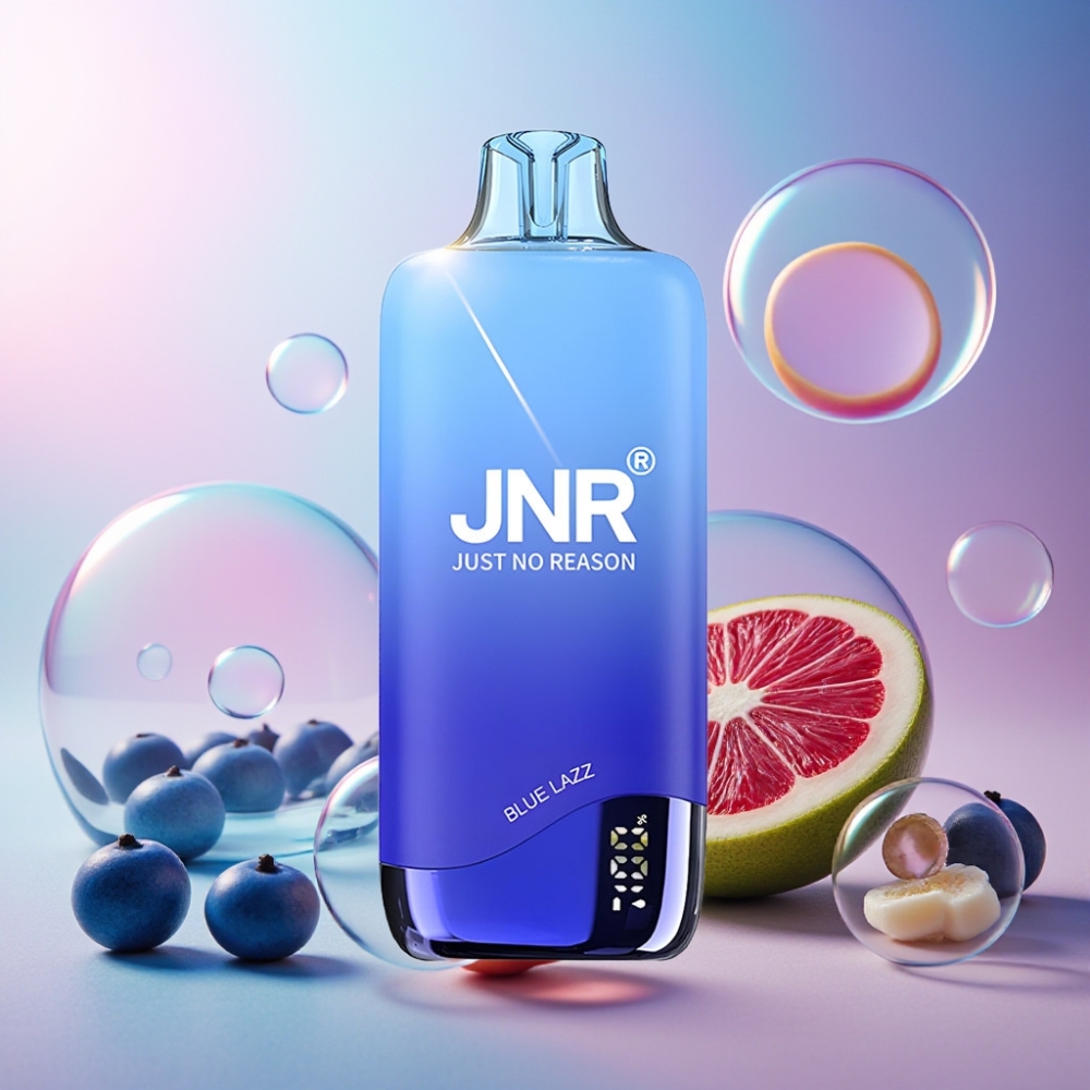 JNR Rainbow 10500 Puffs Einweg-Vape Blauer Lazz – 10500 Puffs, 18ml Tank, USB-C, Schweiz Großhandel