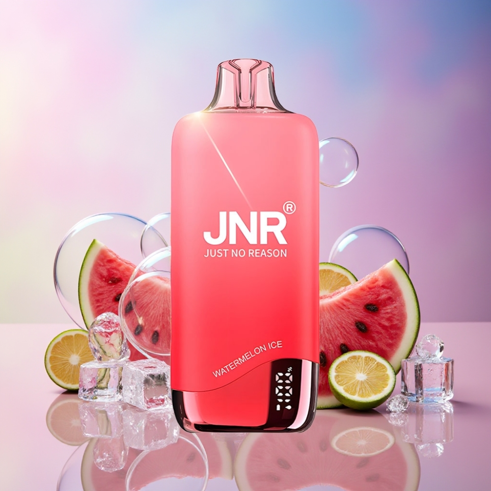 JNR Rainbow 10500 Puffs Einweg-Vape Wassermelone Eis – 10500 Züge, 18ml Tank, 600mAh, Schweiz Großhandel