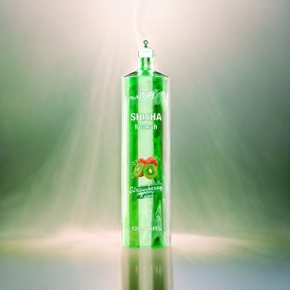 JNR Shisha Hookah 12000 Puffs – Strawberry Kiwi (Erdbeere-Kiwi), 24ml Tank, 750mAh Akku, Schweiz Großhandel